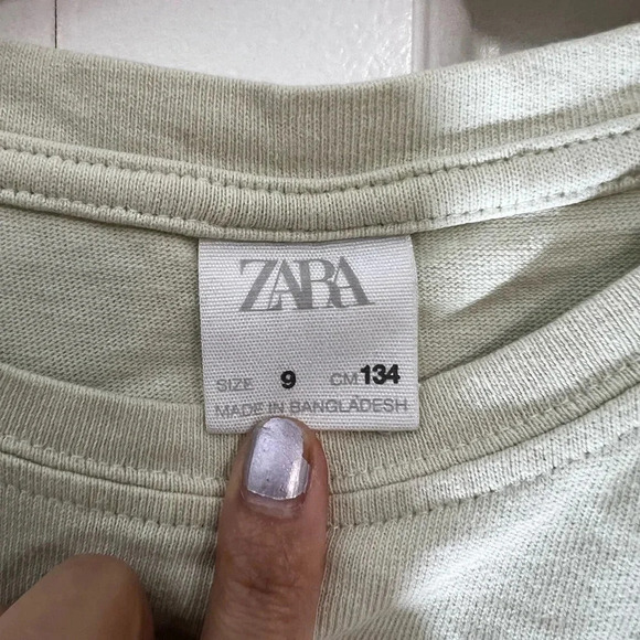 ZARA Girls Top Size9 - Picture 4 of 5